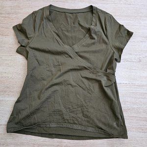 Army green top